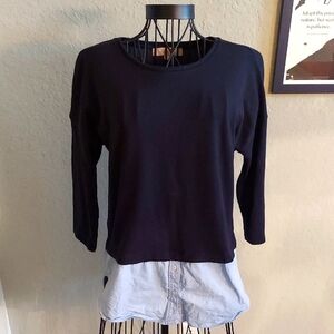 Women's Navy Sweatshirt